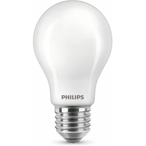 Philips ampoule LED Equivalent 75W E27 Blanc froid non dimmable, verre, lot de 2