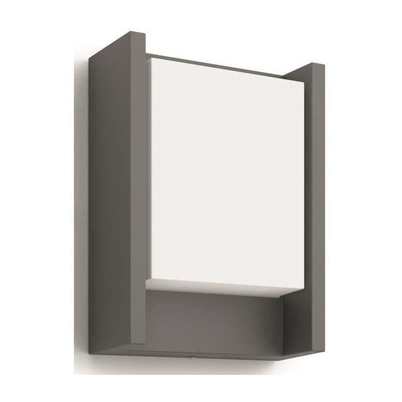 Philips - Applique exterieure Arbour 4000K 1x6W 230V - Anthracite