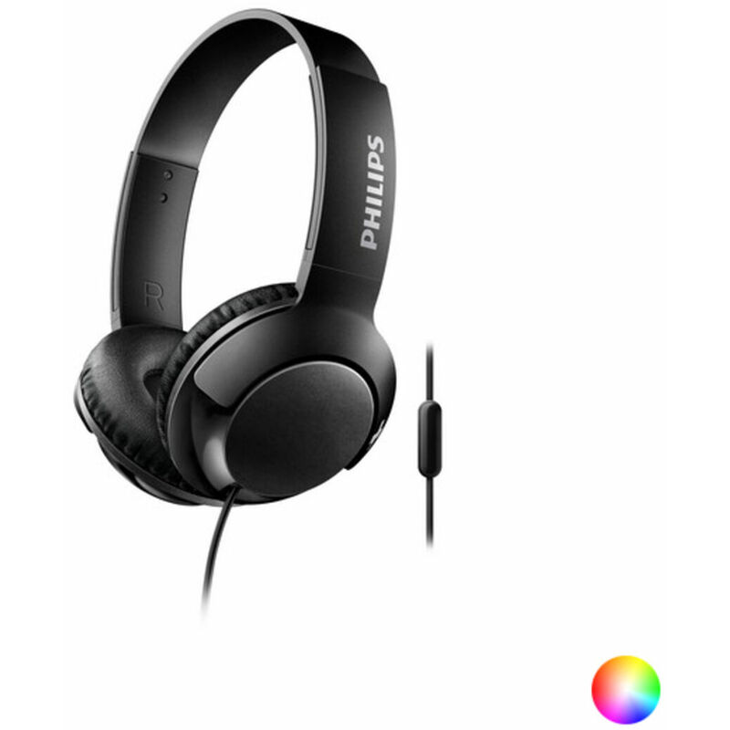 

Philips Auriculares con Micrófono Philips SHL3075/10 BASS+ 40 mW (3.5 mm) Blanco