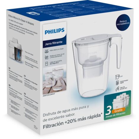 Philips AWP2933WHT3 Carafe filtrante blanche 2.6L