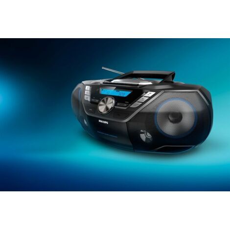 Philips AZB798T12 Impianto Stereo Portatile Multifunzione CD DAB+ FM Bluetooth USB