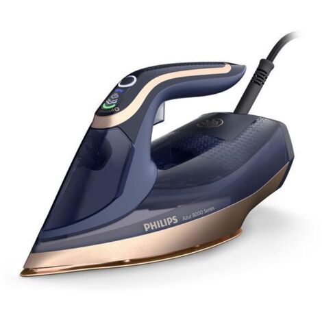 Philips Azur 8000 Series Fer à Repasser Bleu Or