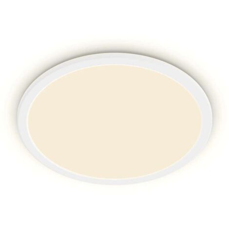 Philips Beleuchtung - LED-Deckenleuchte, Durchmesser 25 cm, 2700 K, 15 W, dimmbar, weiß 929002667401