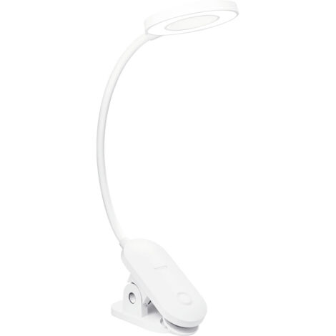 Philips Beleuchtung - LED-Lampe mit Clip, 4000 K, 5 W, dimmbar, weiß 929003315007