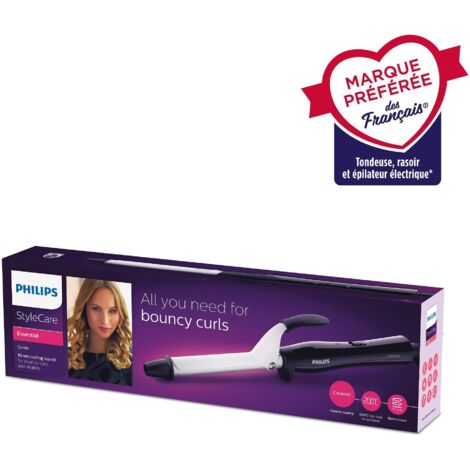 Philips BHB862/00 StyleCare Essential boucleur noir blanc