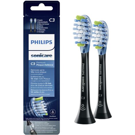 Philips Bodycare HX9042/33 Têtes de brosse à dents électrique 2 pc(s) noir W048022