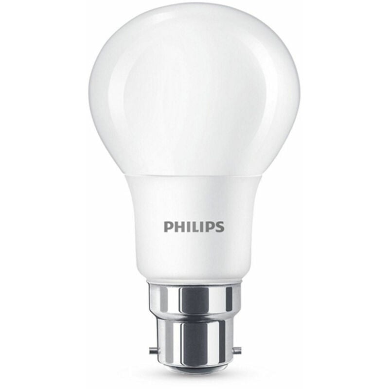 

Bombilla LED Esférica 8W A+ 4000K 806 lm Luz cálida B22 8W 60W 806 lm (2700k) (4000K) - Philips