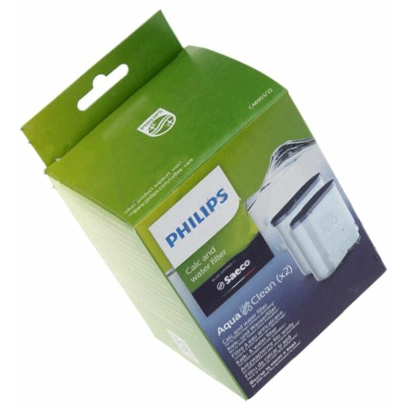 Image of Philips - Confezione da 2 filtri anticalcare Aquaclean originali - Macchina da caffè, Caffettiera 43656718710103818694