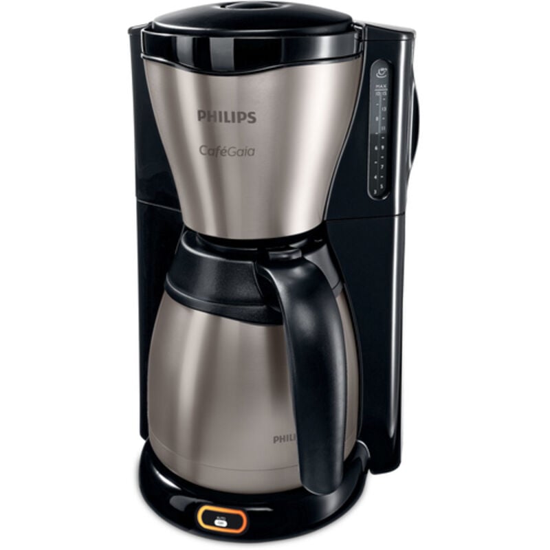 Philips - Home Café Gaia HD7548/20 Macchina per il caffè Nero, acciaio inox Capacità tazze=15 Isolato