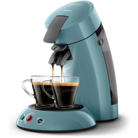 Philips – Cafetière à dosettes SENSEO Original – Booster d'arômes – Crema plus – 1 ou 2 tasses – Puissance 1450W – Écran tactile - HD6553
