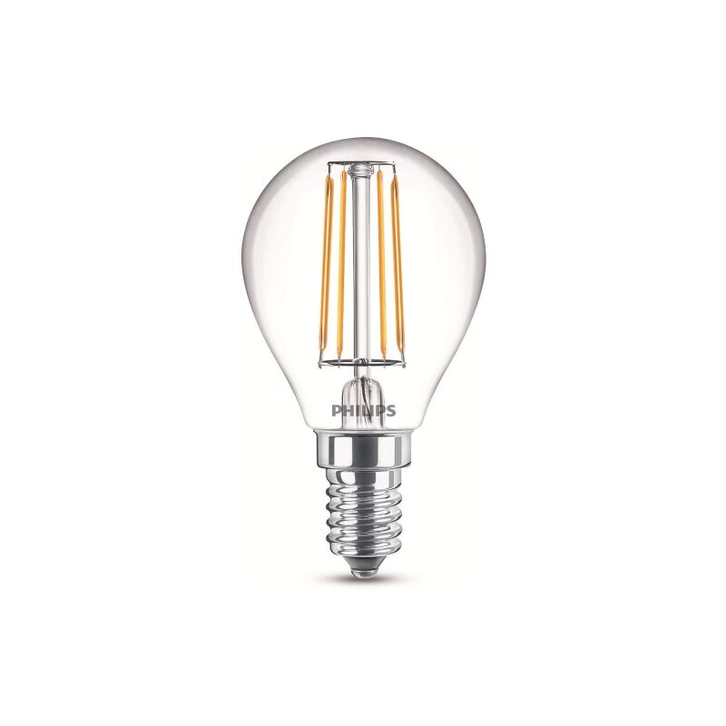 Image of Philips LED Classic, 40W, E14 CW, P45 CL ND 1BC/6