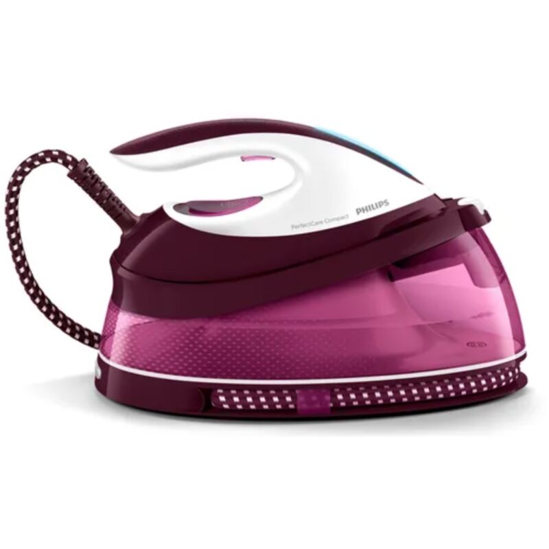 Philips - Centrale vapeur 6.5bars 120g/min rose GC7842-40