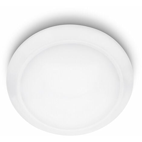 Philips CINNABAR Plafonnier LED 6W, 7x25x25 cm, 2700K - Blanc