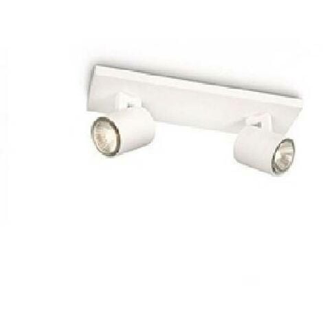 PHILIPS PHILIPS ILLUMINAZIONE DA INTERNO PARETE RUNNER BARRA TUBO FARETTI 2  LUCI DI ALLUMINIO 530924812