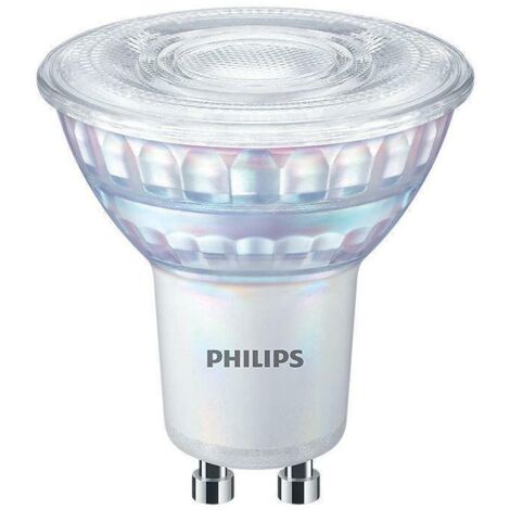 Philips consumer led bulb intensity adjustable gu10 6w 3000k ledtwist80shp