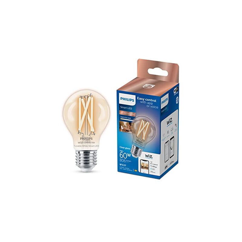 Philips - smart tw goccia filamento 60W E27 by signify 8719514371989