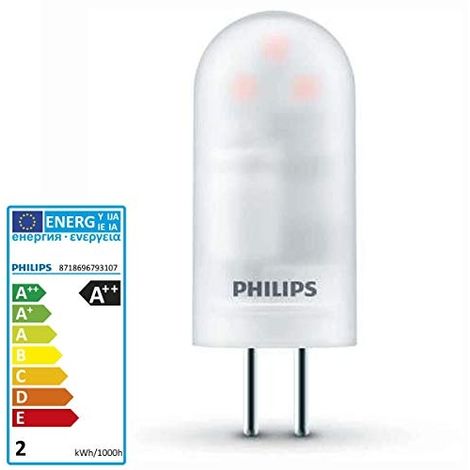 PHILIPS COREPRO AMPOULE LED BLANC CHAUD 1,7 W G4 A++ (79310700)