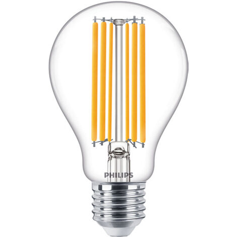 Philips Corepro LEDbulb E27 Pera Chiara 13W 2000lm - 827 Bianco Molto Caldo | Sostitua 120W