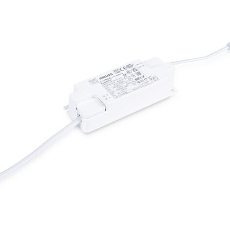 Philips – Driver CertaDrive 44W 30-42V DC – Alimentation LED pour espaces confinés – Tension 220-240V AC – IP20 – Dimensions 124 x 44 x 26 mm