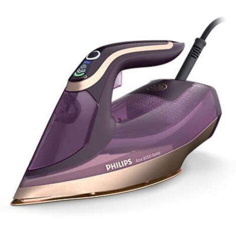 Philips DST8040/30 Bügeleisen Dampfbügeleisen SteamGlide Elite-Bügelsohle 3000 W Lila