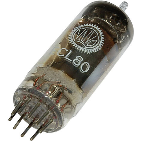 Philips ECL 80 Elektronenröhre Triode-Pentode 100 V, 20 V 8 mA, 2 mA Polzahl: 9 Sockel: Noval Inhal