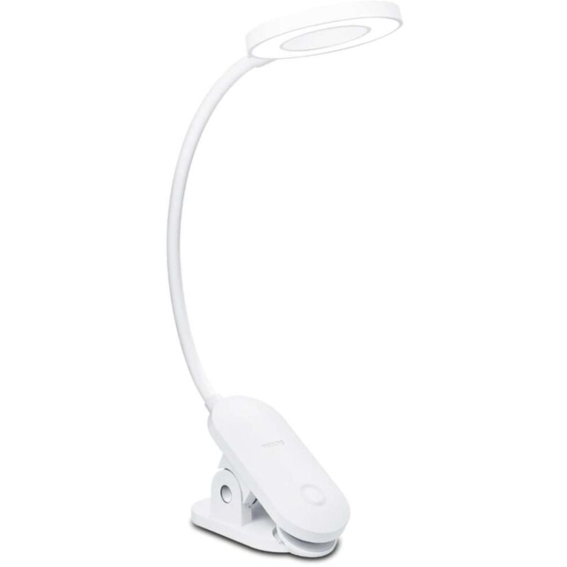 Philips - Eclairage - Lampe led avec clip, 4000 k, 5 w, intensité variable, blanc 929003315007
