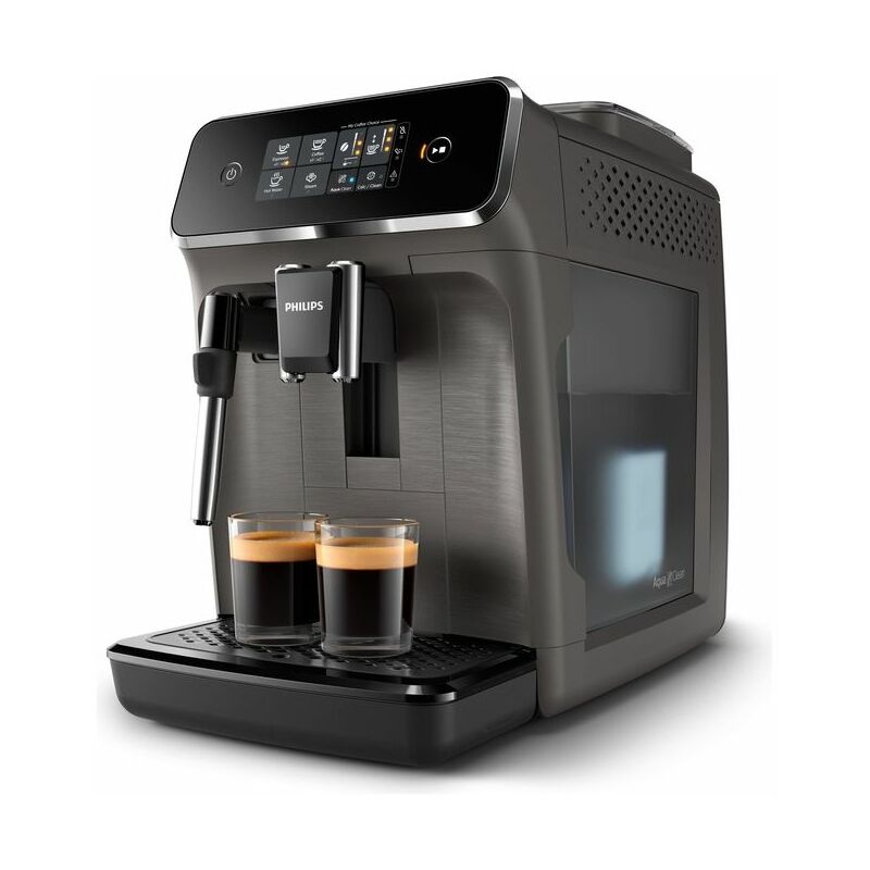 Image of Macchina da Caffè Espresso Automatica Serbatoio 1.8 Lt. Potenza 1500 Watt Colore Grigio - Philips