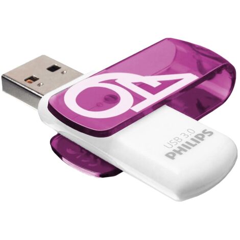 Philips FM64FD00B 64 Go Violet Clé USB VIVID