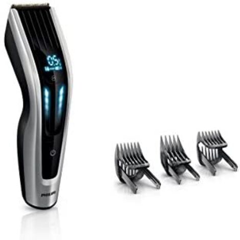 Philips Hair Clipper Series 9000 with Digital Swipe Interface Black