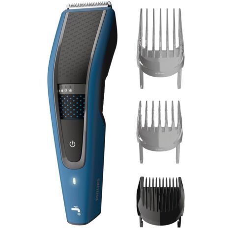 Philips HC5612 Serie 5000 Tagliacapelli e Barba Nero Blu