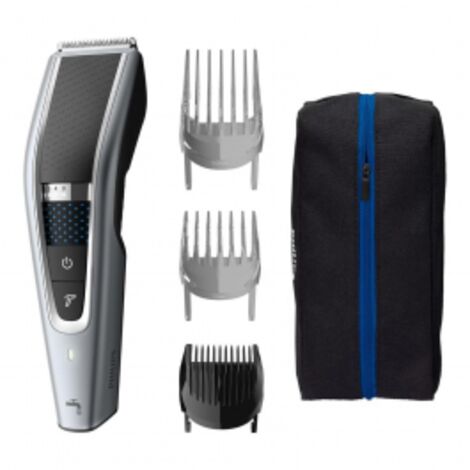 Philips HC5630-15 HAIRCLIPPER Series 5000 Regolacapelli lavabile Lame in Acciaio Inox 28 impostazioni di lunghezza Autonomia 90 minuti ecnologia DualCut Trim-n-Flow Pro