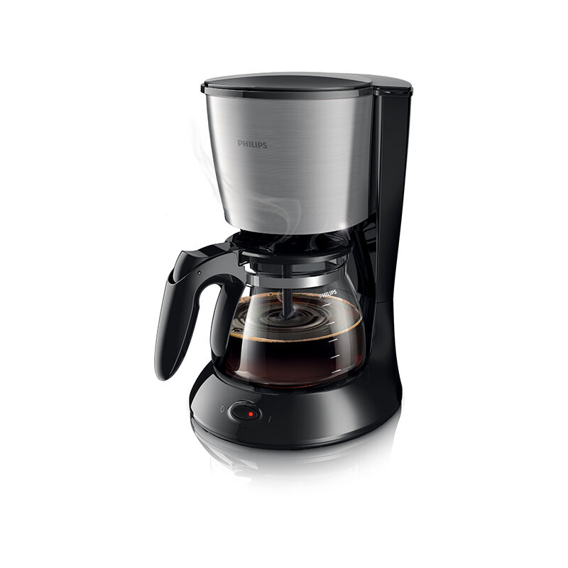 Philips - 15 tassen 1000w kaffeemaschine aus gebürstetem metall hd7462/20