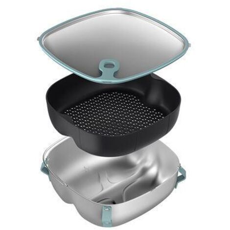 Philips HD9960/00 accessoire de friteuse Gobelet Aluminium, Bleu