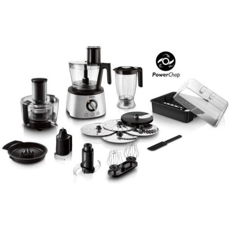 Philips HR7778/00 Robot de cuisine inox 3.4 L 1300 W