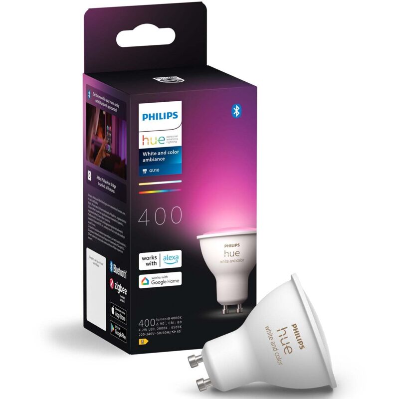 Philips - hue Hue White and Color Ambiance GU10 -