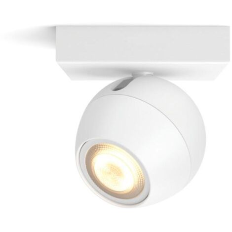 Philips Hue Bluetooth White Ambiance LED Deckenspot Buckram in Schwarz 5W 350lm GU10