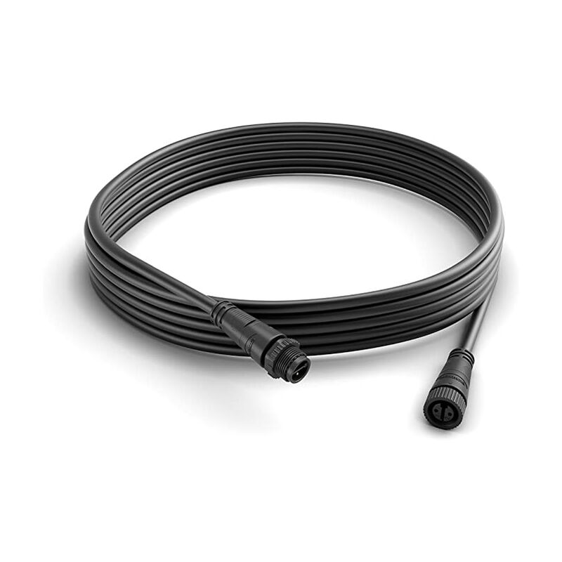 

Hue Cable alargador de baja tensión, para todas las luces exteriores Hue Calla y Lily, así como para las tiras de luz de exterior, 5 m - Philips