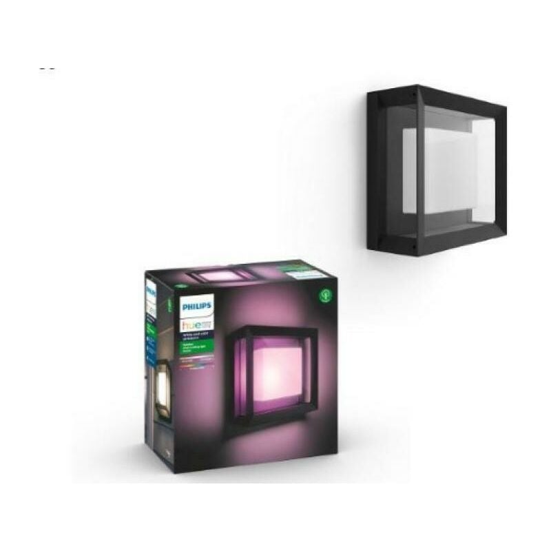 Philips hue econic lampada da parete 79w in metallo/vetro colore nero 1743830p7