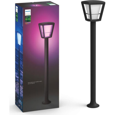 Philips Hue Econic LED Wegeleuchte schwarz