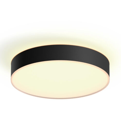 Philips Hue Enrave Medium Deckenleuchte - Schwarz