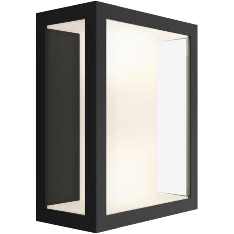 Philips hue impresiona lÁmpara de pared exterior negra 1743030p7