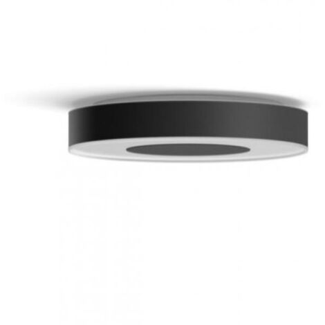 Philips Hue Infuse Grande Lámpara de Techo Negro LED Bluetooth