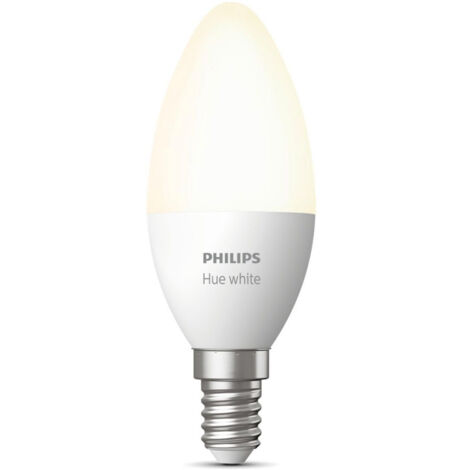 Philips Hue Lampadina LED Smart E14 40W Equivalente Bianco Bluetooth Dimmerabile
