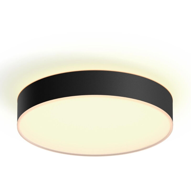 Philips Hue Schwarz Enrave Medium Deckenleuchte