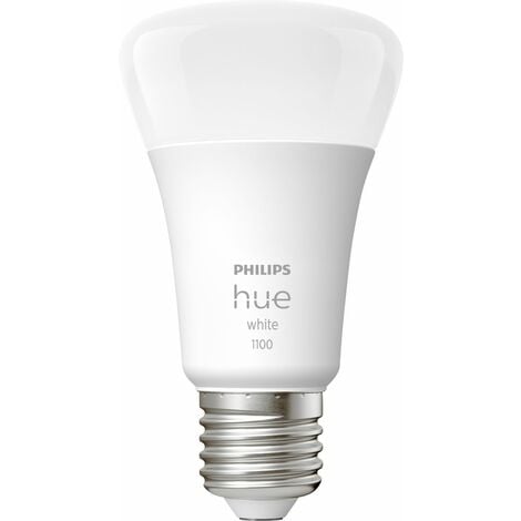 Philips Hue LED Leuchtmittel White E27 9,5 W warmweiß Leuchtmittel