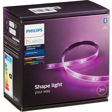 Philips Hue LightStrip Plus 2m 1600lm White Color Ambiance BT