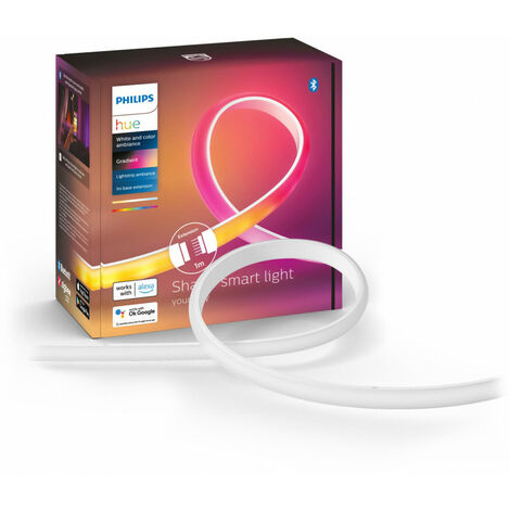 PHILIPS HUE 2 meter gradient led strip dimmbar warmes licht mit kaltem licht 929002994901 33996500