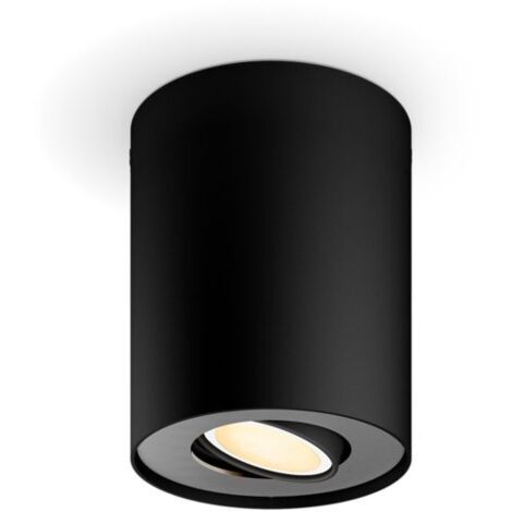 Philips hue pillar 4.2w 2200-6500k noir - 31999800