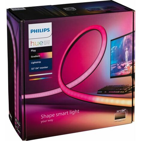 Philips Hue Play Gradient LED Lightstrip PC 32/34 Zoll