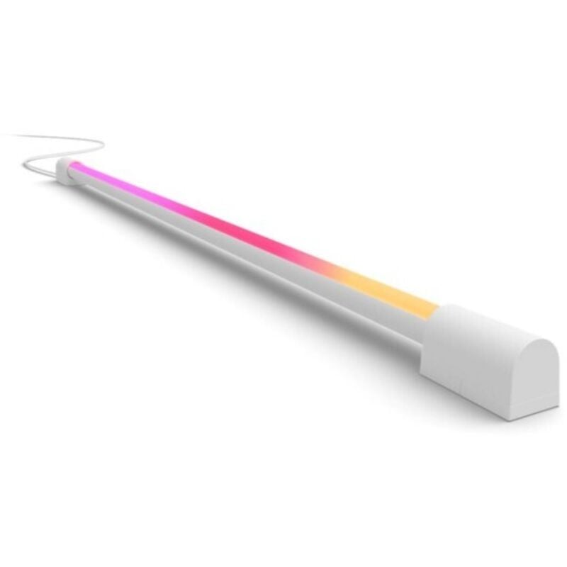 Philips Hue Play Gradient Light Tube 75cm, Blanc, synchronisation de la lumière avec l'écran (nécessite Hue Sync Box - non fourni), fonctionne avec
